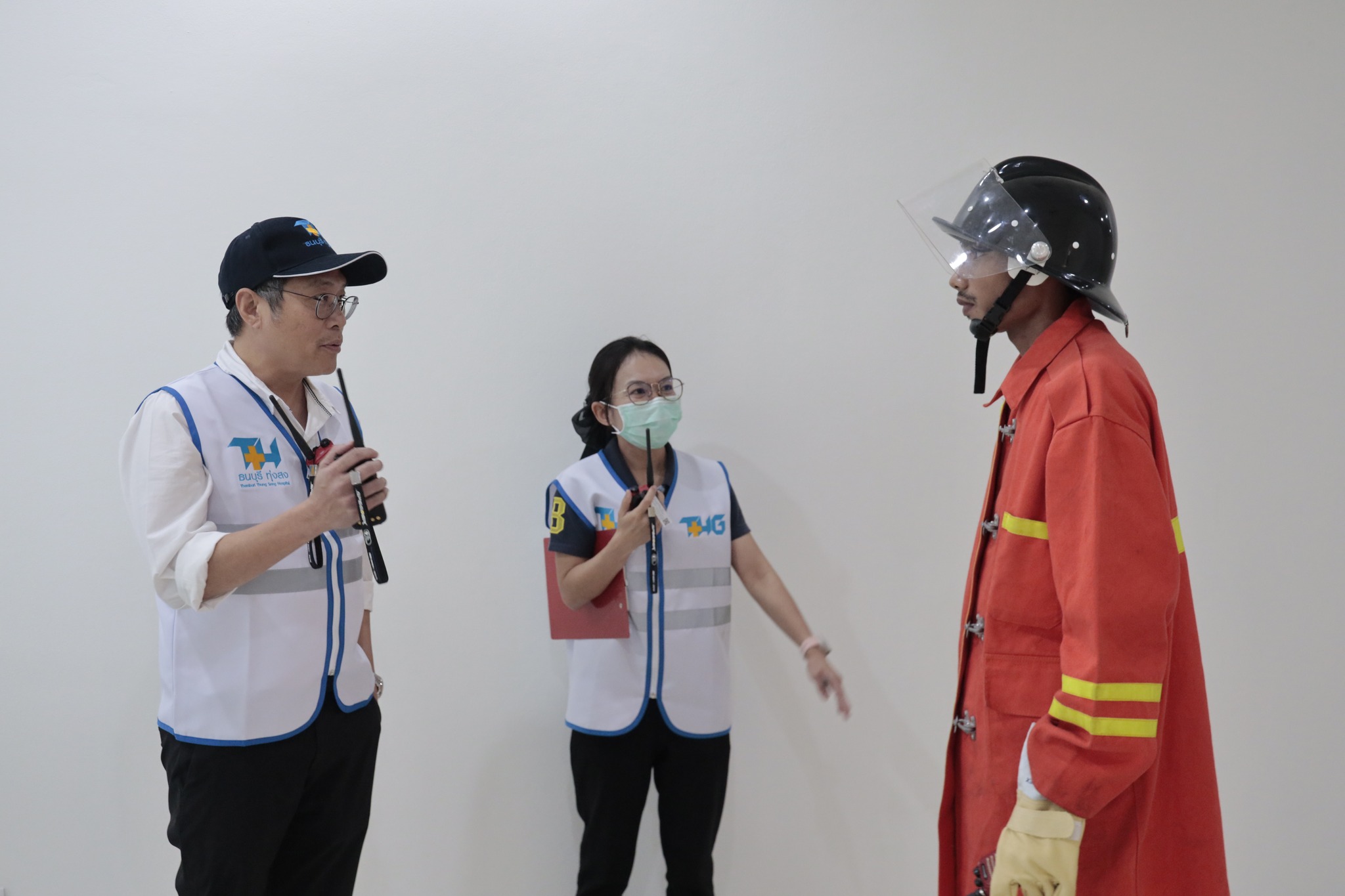 ซ้อมดับเพลิงโรงพยาบาลธนบุรี ทุ่งสง 6