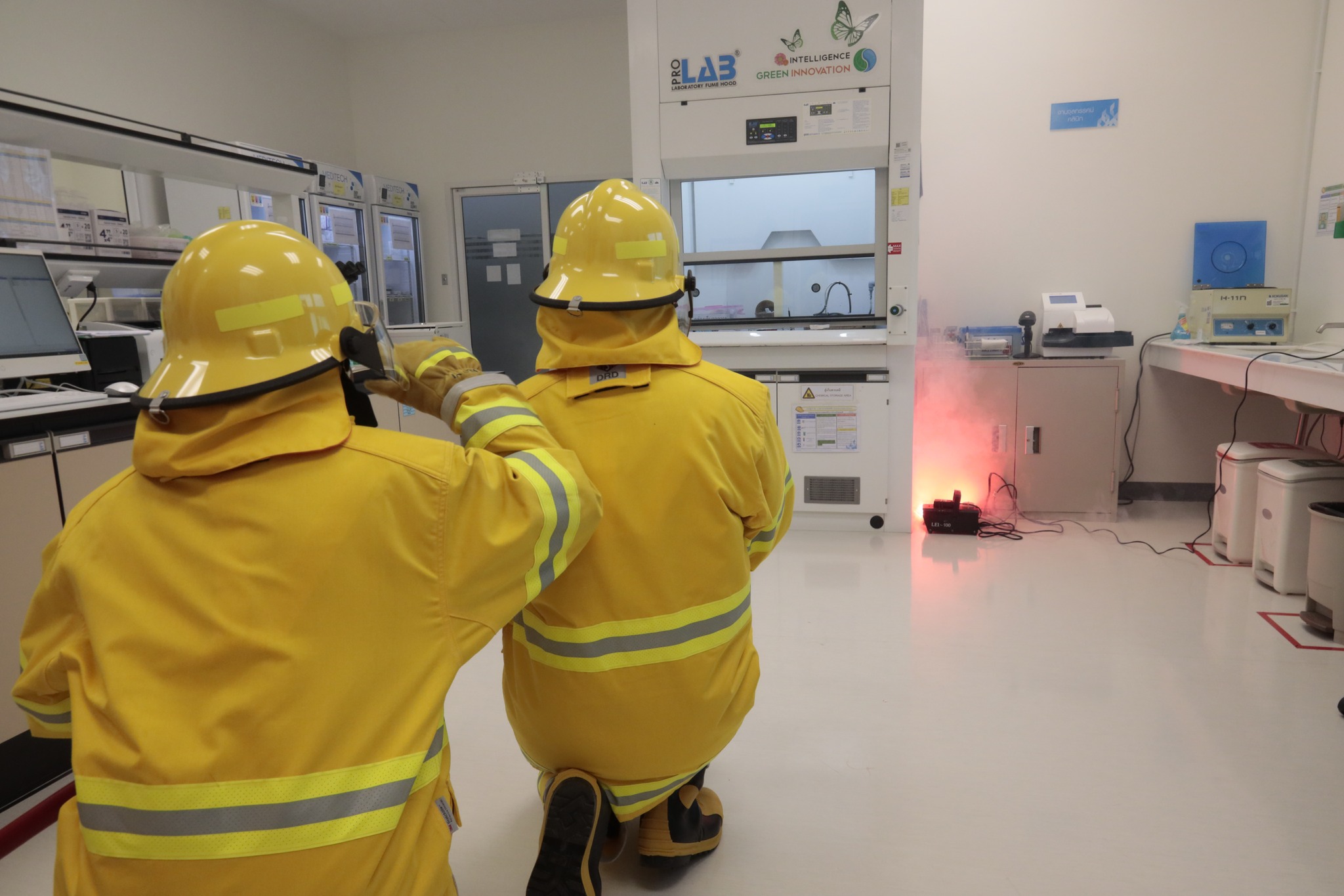 ซ้อมดับเพลิงโรงพยาบาลธนบุรี ทุ่งสง 4