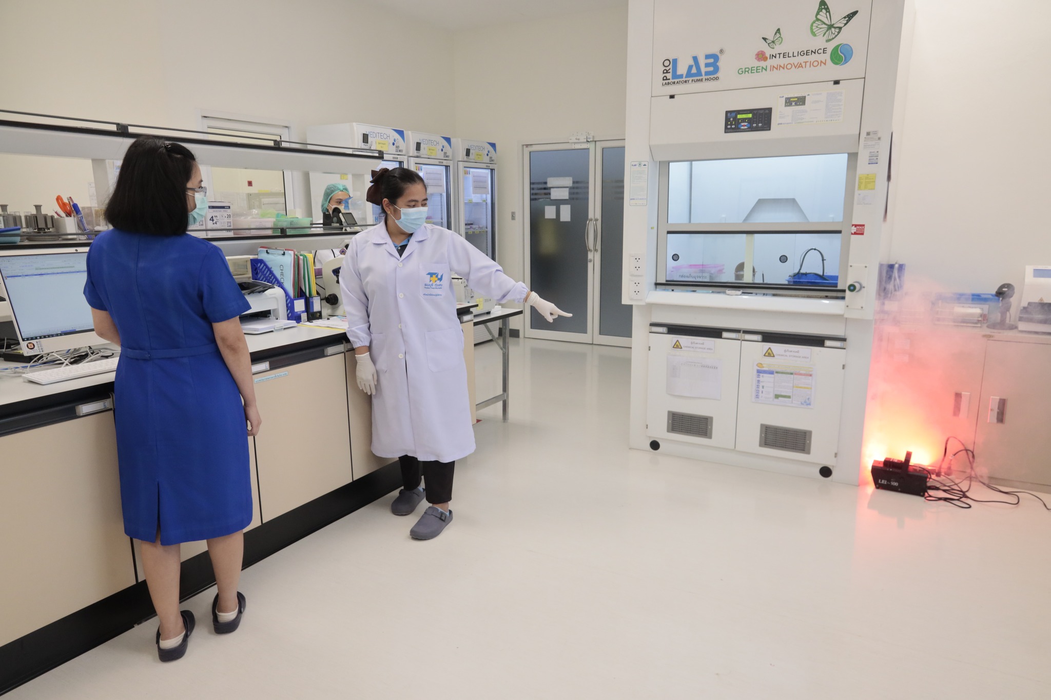 ซ้อมดับเพลิงโรงพยาบาลธนบุรี ทุ่งสง 2