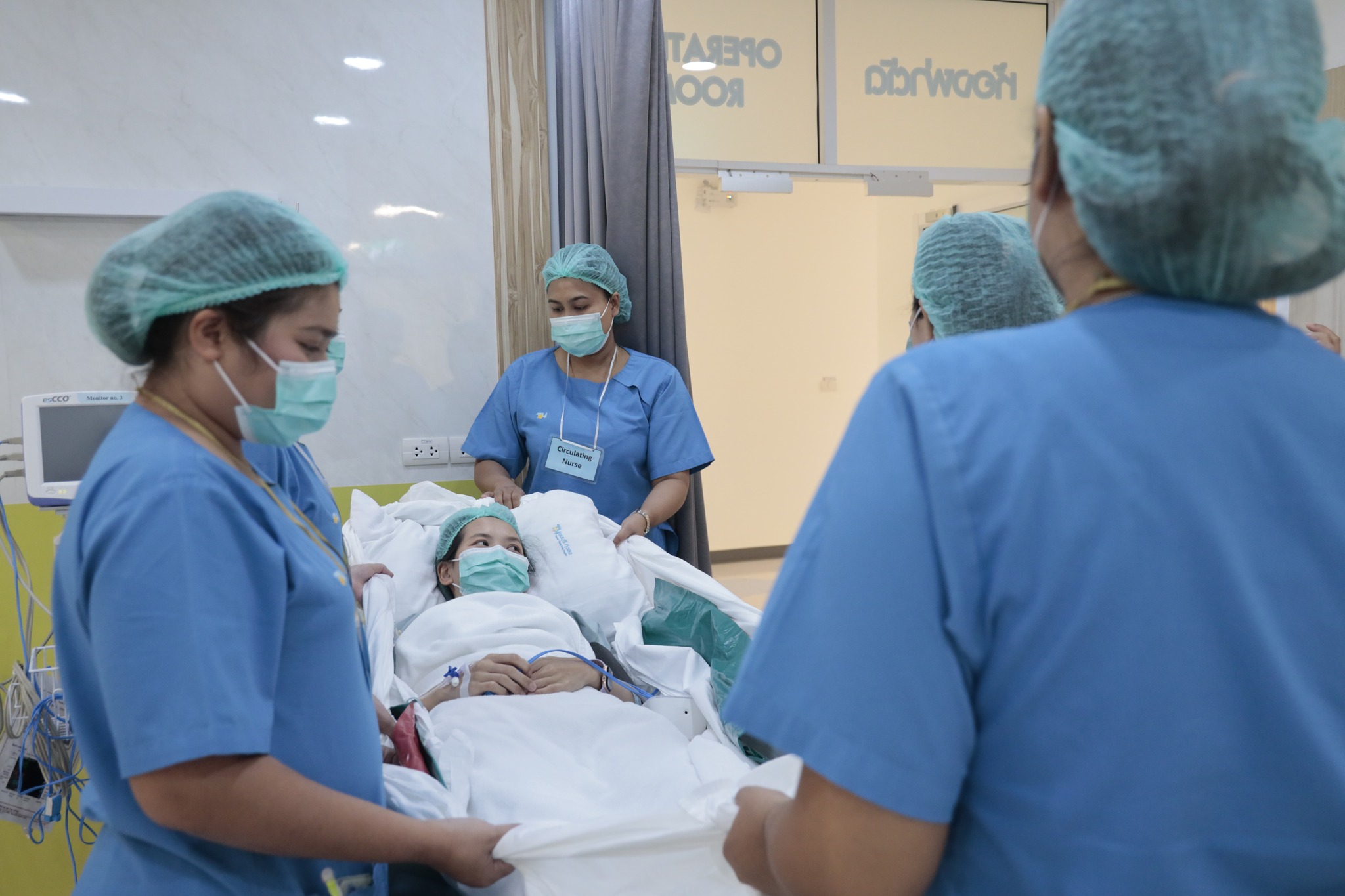 ซ้อมดับเพลิงโรงพยาบาลธนบุรี ทุ่งสง 8