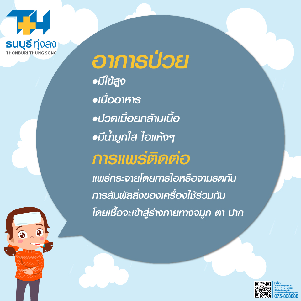 ทำความรู้จักกับ ไข้หวัดใหญ่ (Influenza) 2