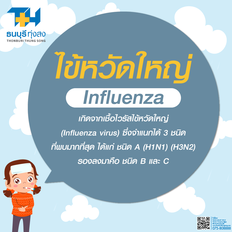 ทำความรู้จักกับ ไข้หวัดใหญ่ (Influenza) 3